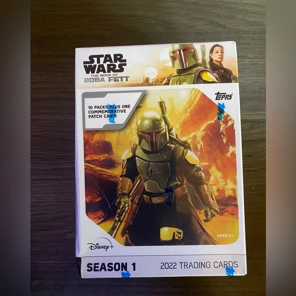 Topps Star Wars Boba Fett Yellow Trading Cards - Picture 2 of 4